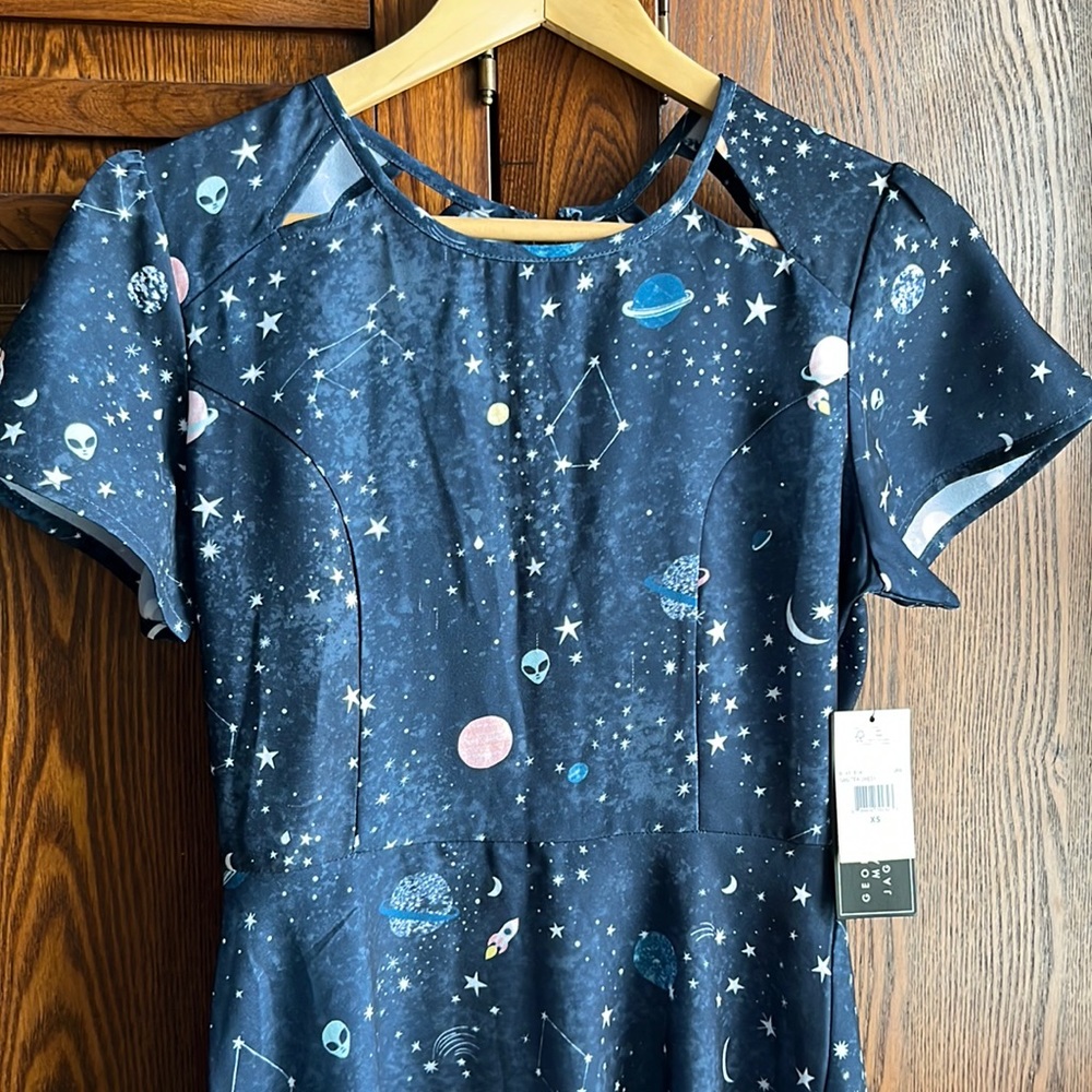 Volcom Space Alien dress with cutouts XS